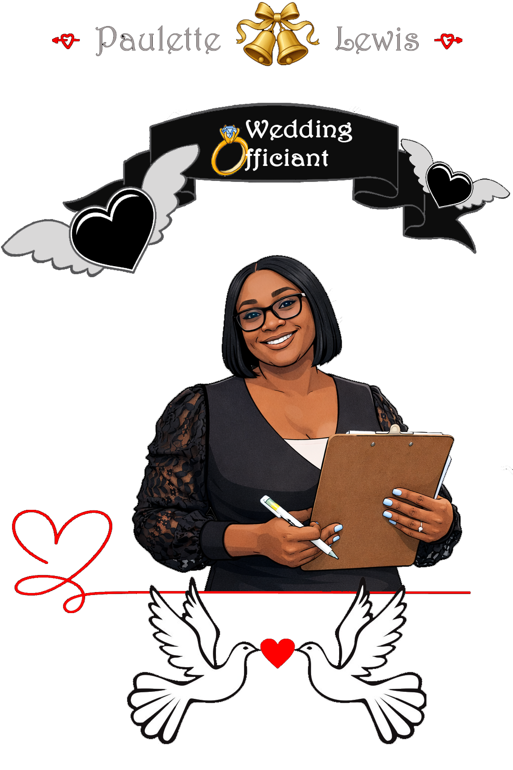 Wedding Officiant Logo